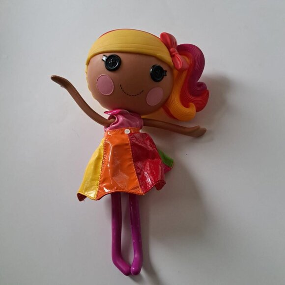 Vintage 2012 Full Size APRIL SUNSPLASH Lalaloopsy DOLL Rainbow Clothes - Picture 1 of 2